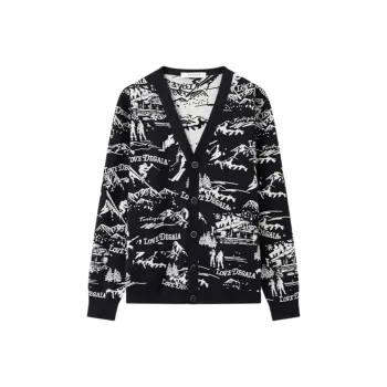 DEGAIA Sweaters Men Navy Blue