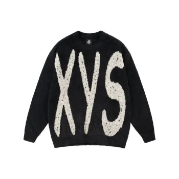 XINYINSU 24FW Sweater Unisex Black