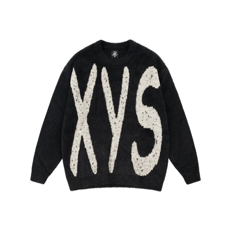 XINYINSU 24FW Sweater Unisex Black-0