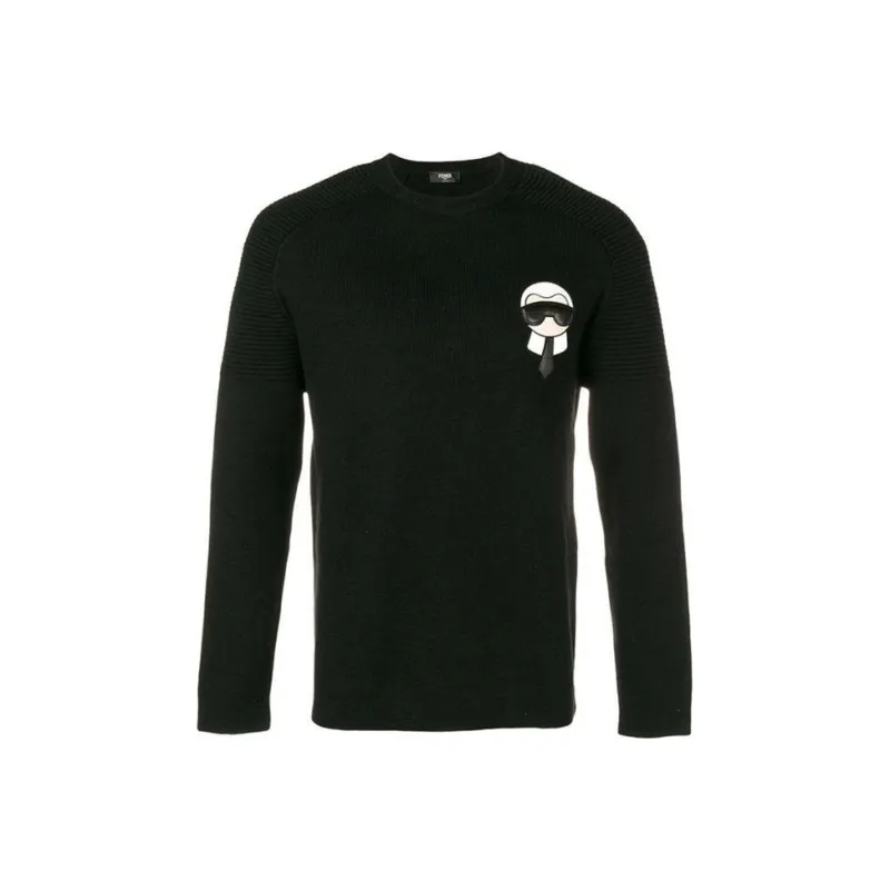 FENDI Sweaters Men Black-0