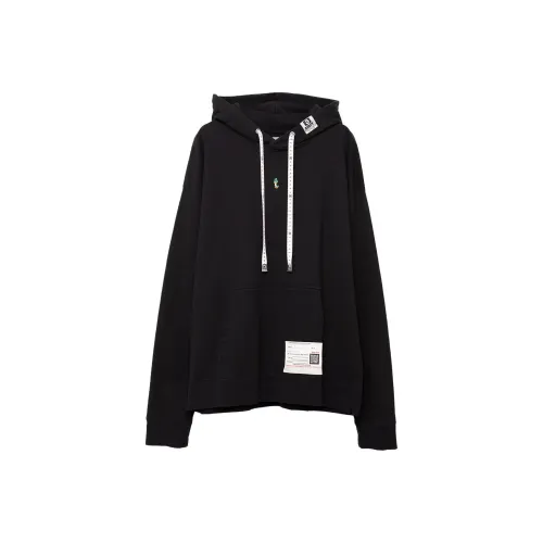 Maison Mihara Yasuhiro Measuring tape Cotton Hoodie