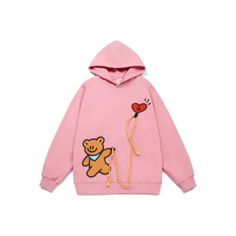 Guuka x AGAHO Sweatshirt Unisex Floral Apricot-22