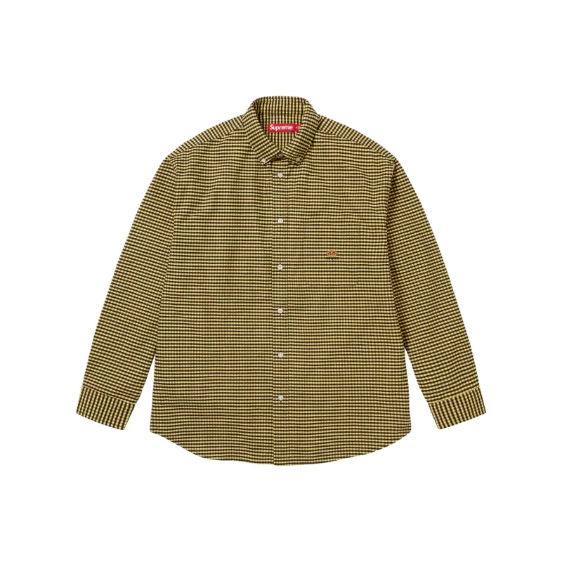 Supreme Loose Fit Flannel Oxford Shirt-5