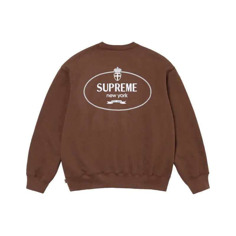 Supreme Crest Crewneck FW24-10