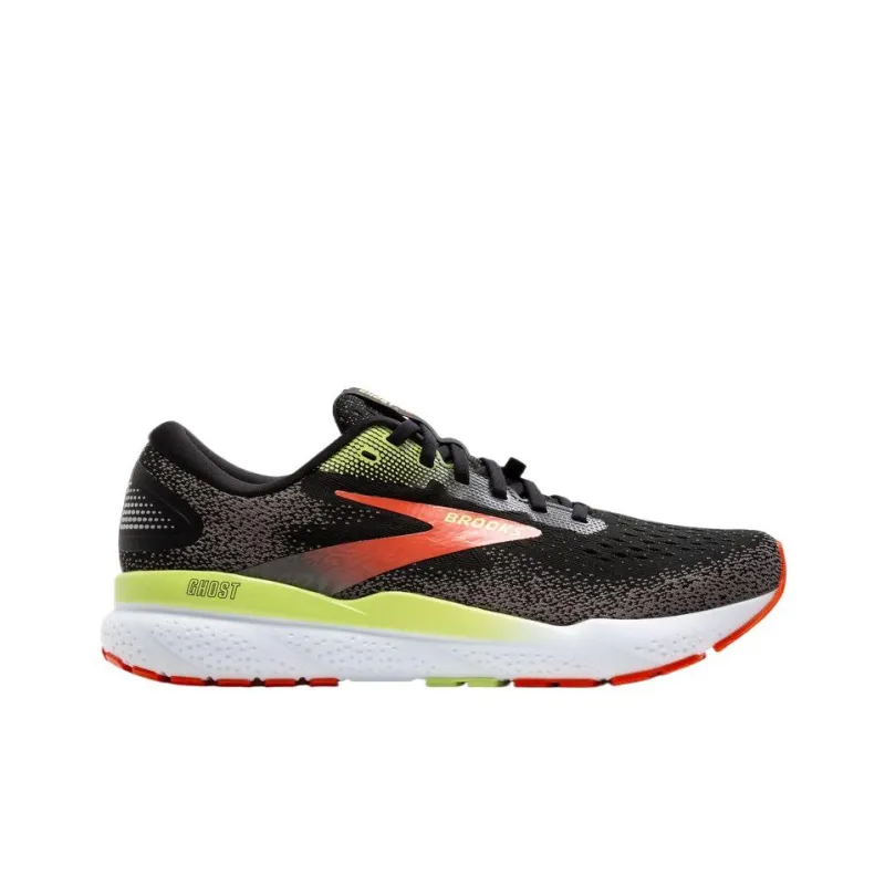 Brooks Ghost 16 Low Top Running Shoes Men's Black-1