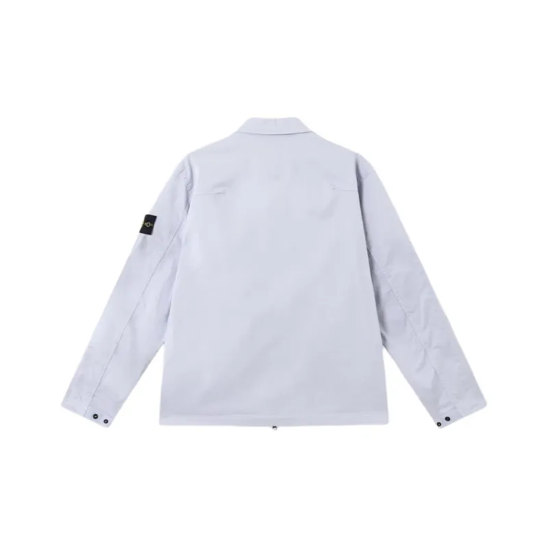 STONE ISLAND Stretch cotton Overshirt-1