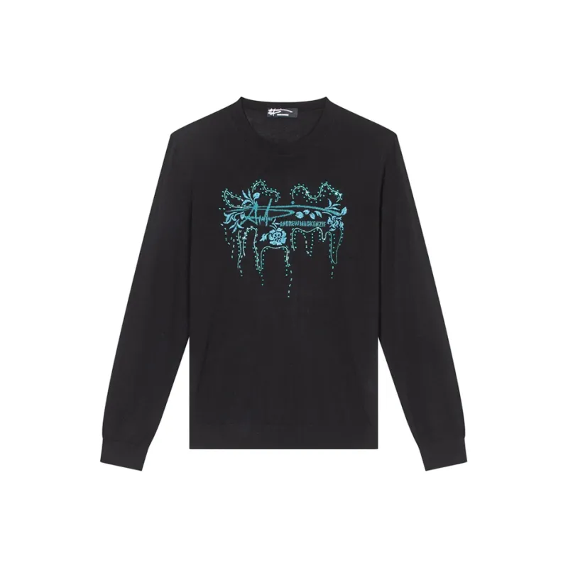 ANDREW MACKENZIE Sweater Men's Black-0