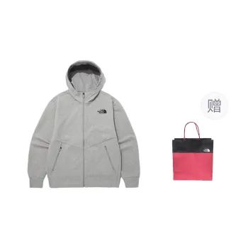 THE NORTH FACE Sweatshirt Men's Gray Shopping Bag Included