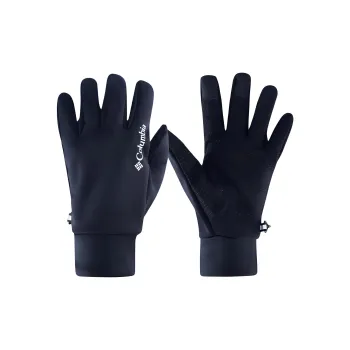 Columbia Polyester Elastane Gloves Men's Black