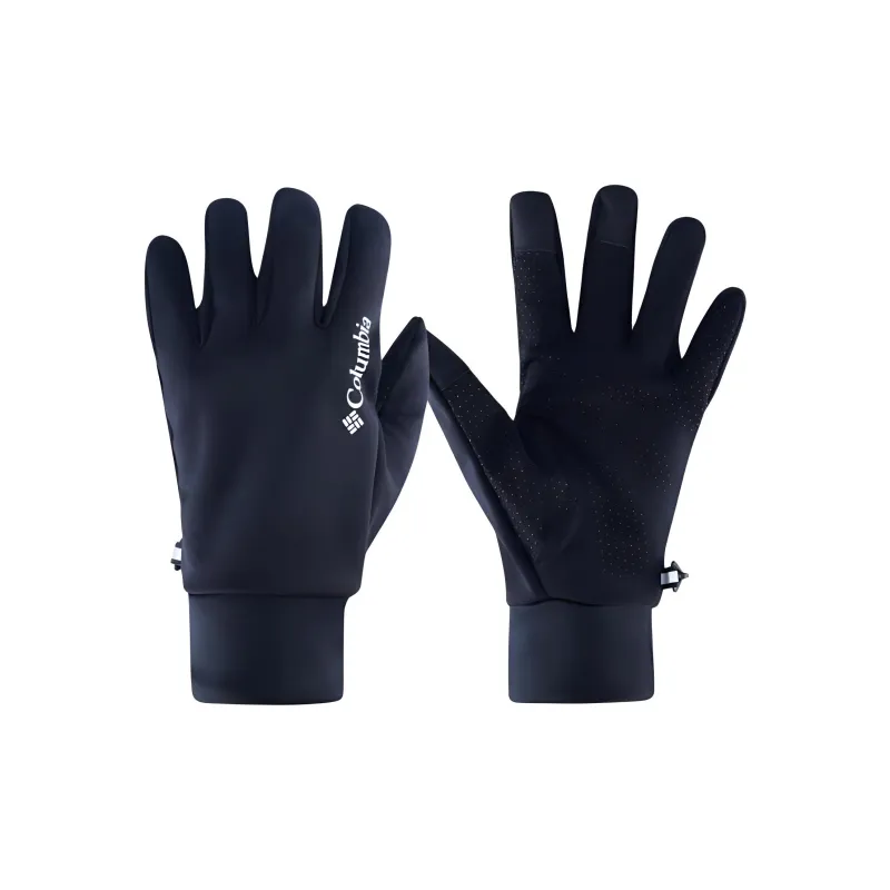 Columbia Polyester Elastane Gloves Men's Black-0