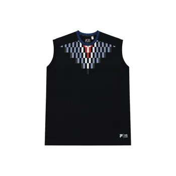 FILA FUSION x MARCELO BURLON COUNTY OF MILAN Marcelo Burlon Collaboration Collection Tank Top Men's Pitch Black