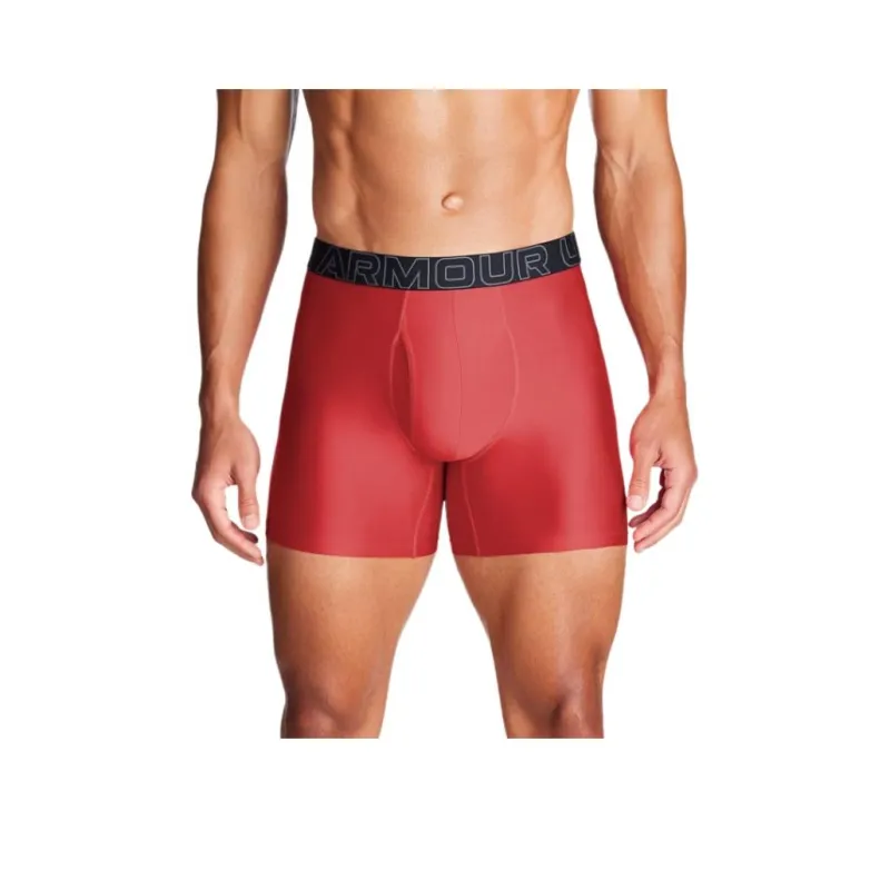 Under Armour PerformanceTech Underpants Men's 3 Pack Red+Black+Gray-1