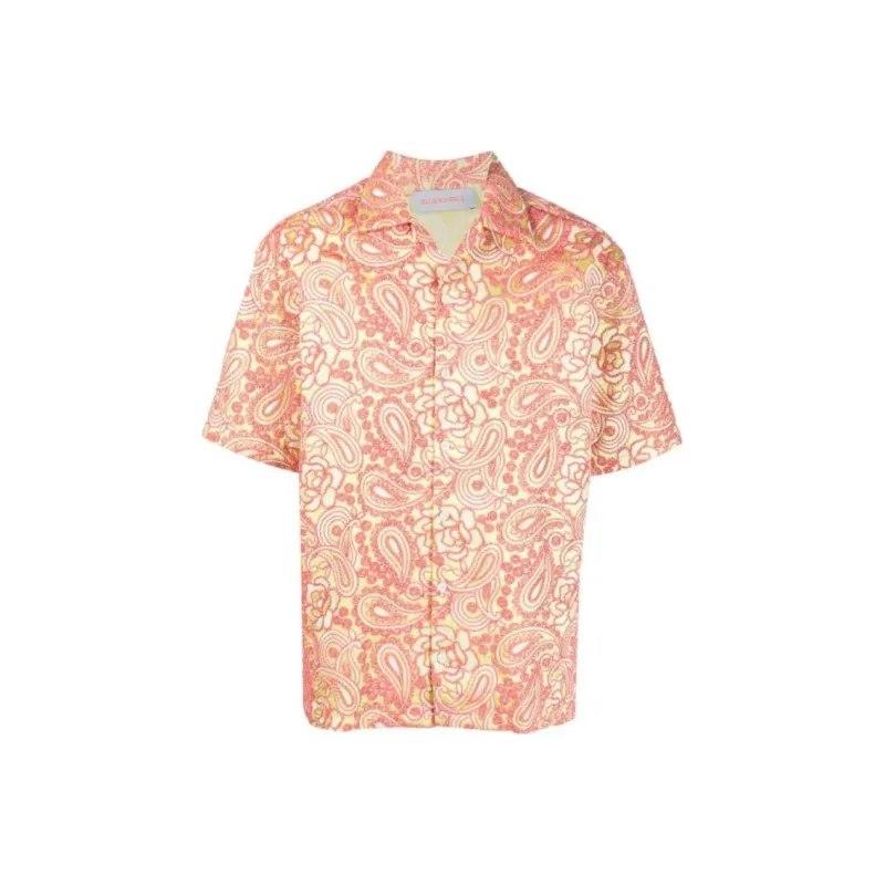 BLUEMARBLE Paisley print Short sleeve Shirt-0