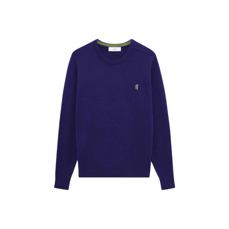 PRINGLE OF SCOTLAND SS24 Sweater Men's Royal Blue-0