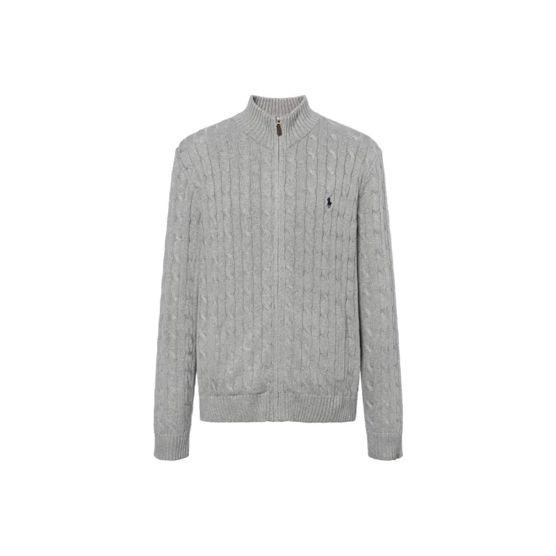 Polo Ralph Lauren Polo Pony motif Cable knit Cardigan-0