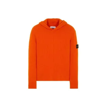 STONE ISLAND Sweaters Men Orange