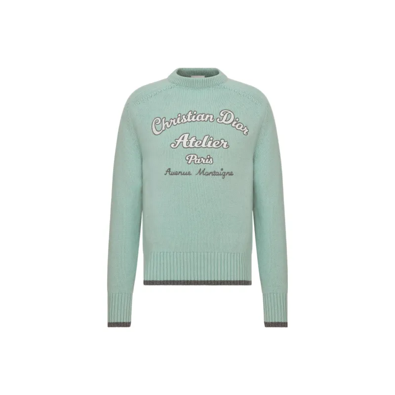 DIOR FW22 Sweater Men's Light Green-0