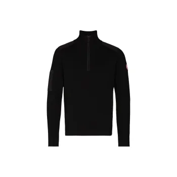 Canada Goose Stormont Logo Patch Knitted Jumper