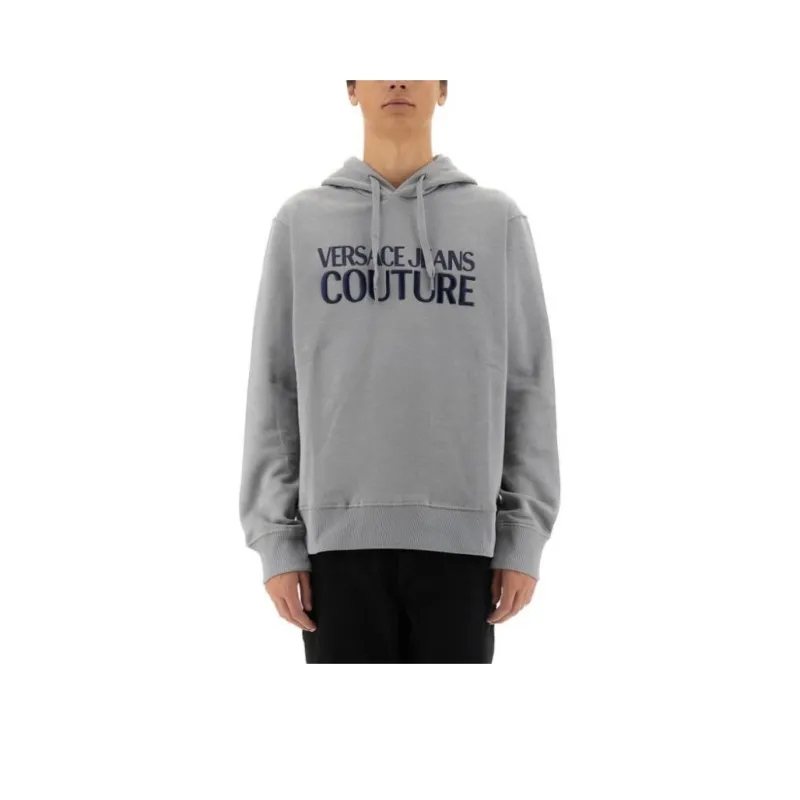 VERSACE Logo Hoodie Sweater-0