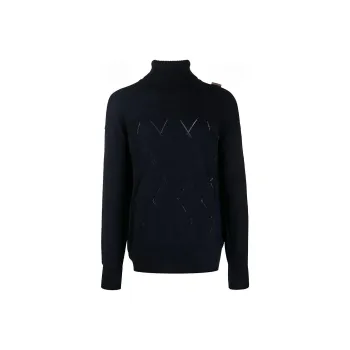 VERSACE SS22 Sweater Men's Dark Blue