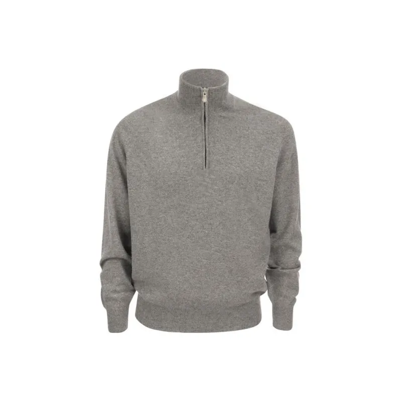 Brunello Cucinelli Half Zipped Pullover-0