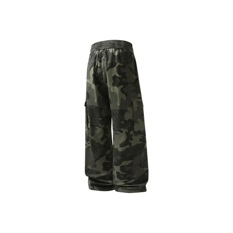 TREK&TRAVEL Cargo Pants Unisex Camouflage-1