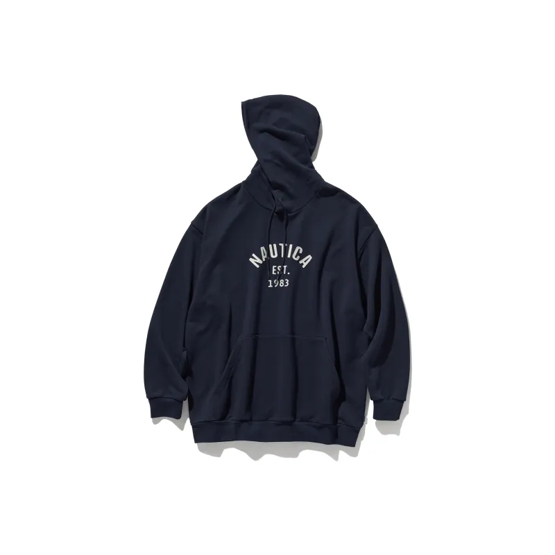 Nautica White Sail Long Sleeved Sweatshirt Unisex-0