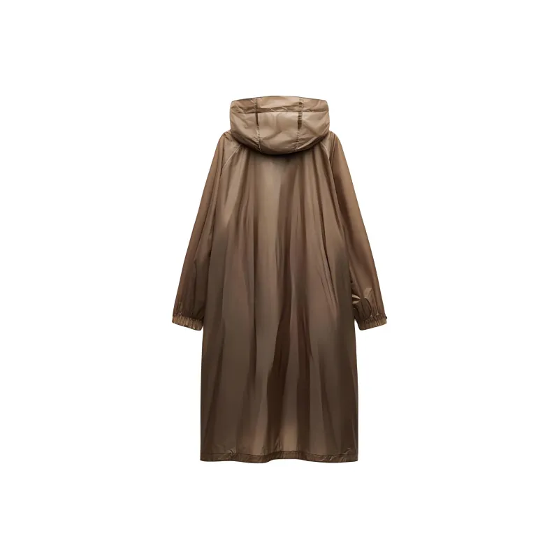 ZARA x And Wander And Wander Collaboration SS25 Jackets & Coats Women's Brown-1