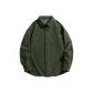 [Fleece-Lined and Thickened (Recommended for Temperatures below 10℃)]Olive Green (Solid Color)