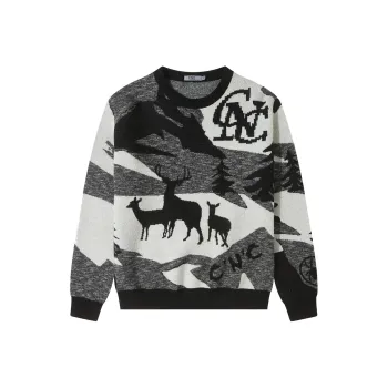C'N'C Far Mountain Outdoor Series Fall Winter Sweater Men