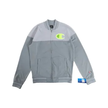 Champion Jacket US Version Unisex Light Gray