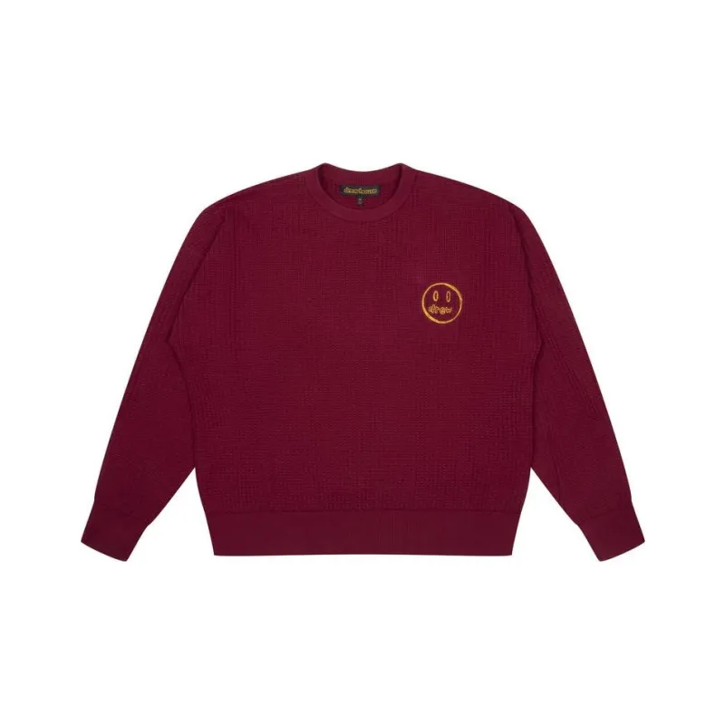 Drew House Sketch Mascot Waffle Sweater-0