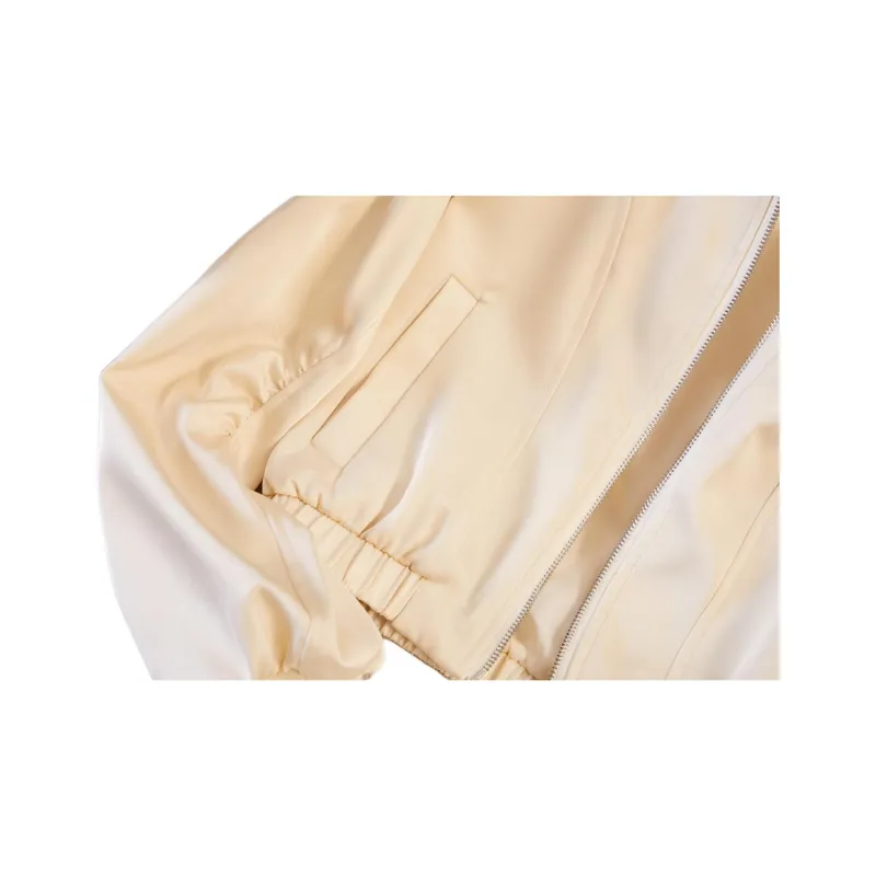 Cypress House Cropped Coat Women's Beige-2