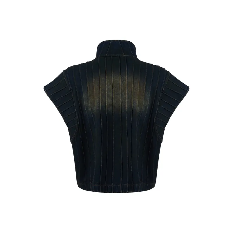 START EXCEED END Vest Unisex Blue Top-4