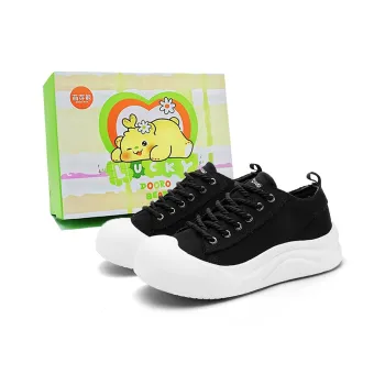 Budding Bear Anti Slip Wear Resistant Low Top Canvas Shoes Men's