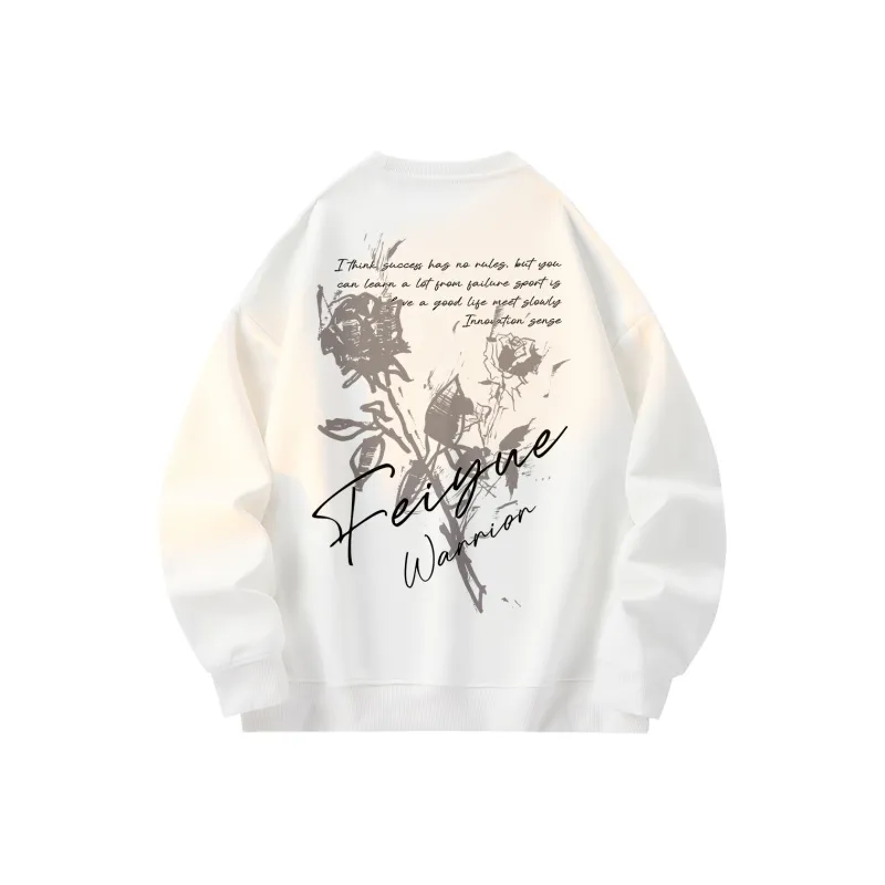 Feiyue Crew Neck Sweatshirt Without Hood Unisex-10