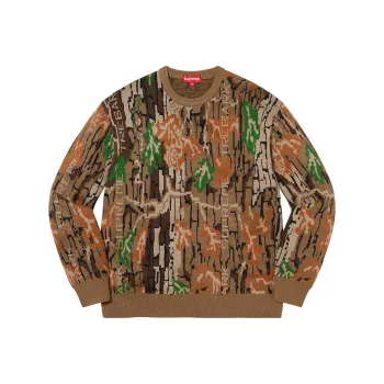 Supreme Trebark Camo Sweater