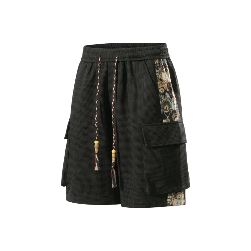 PAINT STAIN Casual Style Shorts Unisex-13