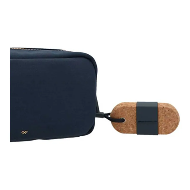 Anya Hindmarch Recycled Canvas Canvas Bag Clutches Women's Blue-3