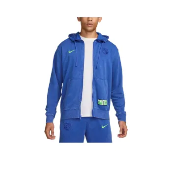 Nike Fc Barcelona Club Third Men's Nike Soccer French Terry Full Zip Hoodie