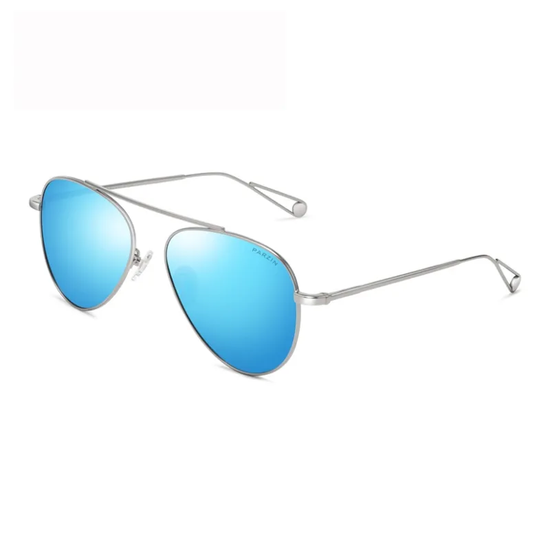 PARZIN Metal Aviator Sunglasses Unisex-0