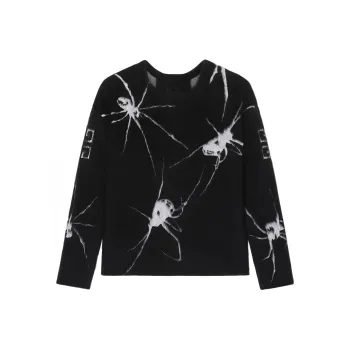 Givenchy Crew Neck Spider Sweater