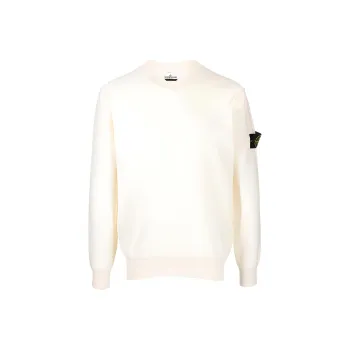 STONE ISLAND SS22 Sweater Men's Ecru
