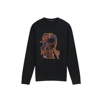 DAVID NAMAN Sweaters Men Black