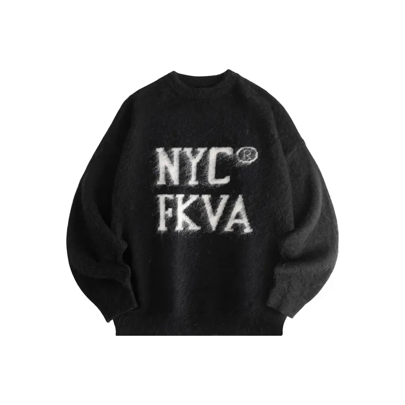 F.K.V.A Loose Fit Sweater Spring Autumn And Winter Unisex-19