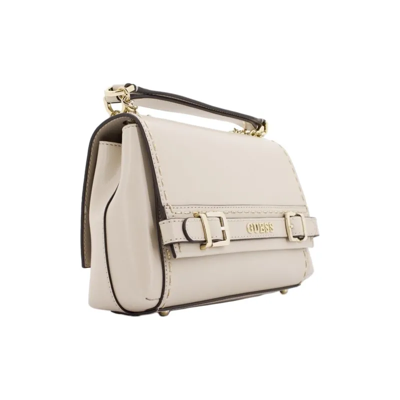 GUESS Leather One Shoulder Handbag Regular Women's Brown-1
