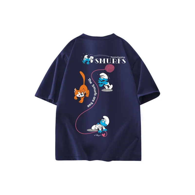 The Smurfs T Shirts Unisex-18