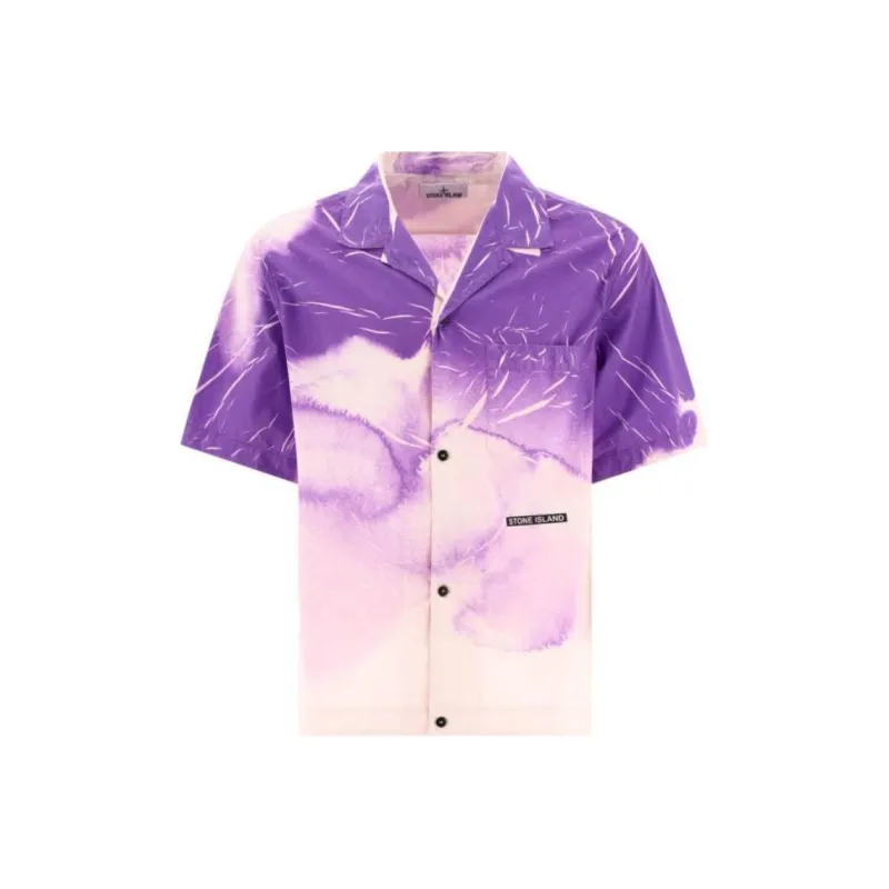 STONE ISLAND Logo Overshirt-0