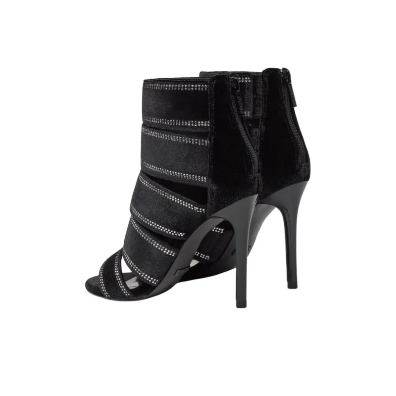 GUESS Adiani One Strap Sandals Women's Black-3