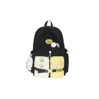OUZIHUANG Nylon Backpack Women's Multicolor